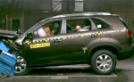 Kia Sorento beim Euro NCAP Crashtest