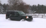 Land Rover LR3 - Winterfahraufnahmen