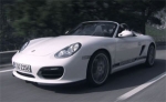 Porsche Boxster Spyder - Fahraufnahmen