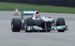 Michael Schumacher und Nico Rosberg im MGP W02