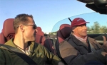 Michael Schumacher und Niki Lauda auf Spritztour