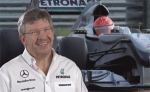 Mercedes Grand Prix Teamchef Ross Brawn im Interview (eng.)