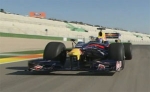 Der RB5 auf der Rennstrecke