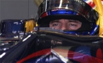 Mark Webber auf der Rennstrecke